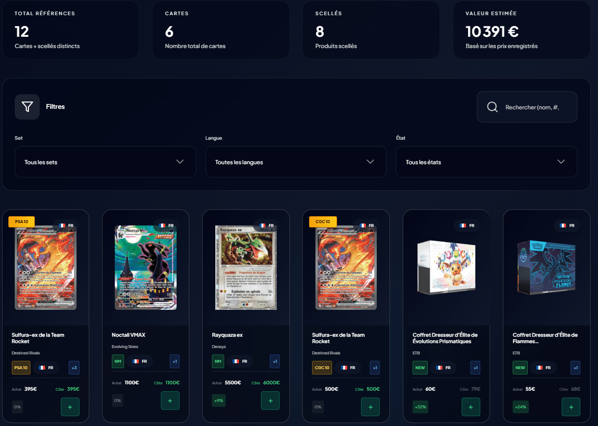 Collections Screenshot